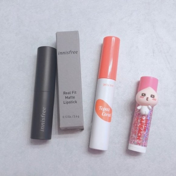 Korean Lipstick Lip tint Make up Innisfree Lipstick Kakao Lip Tint Balm - Picture 2 of 16